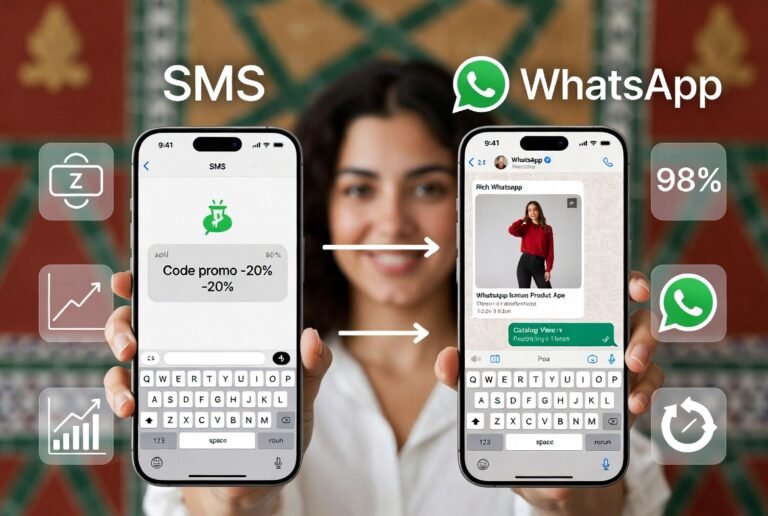 SMS vs WhatsApp Marketing au Maroc en 2026 : Quel Canal Choisir pour Votre E-commerce ?